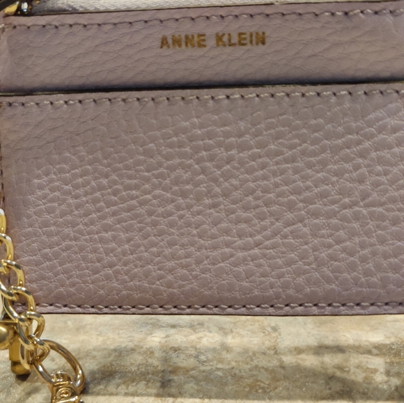 Anne Klein Mini Card Holder Wallet Pink - Picture 2 of 5